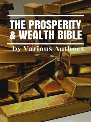 cover image of The Prosperity & Wealth Bible